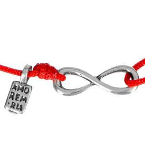 Браслет Бесконечность средняя, серебро 925 — символ вечной связи и внутренней опоры 