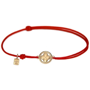 Браслет Сирень, золото 585 — символ нежности и женской энергии